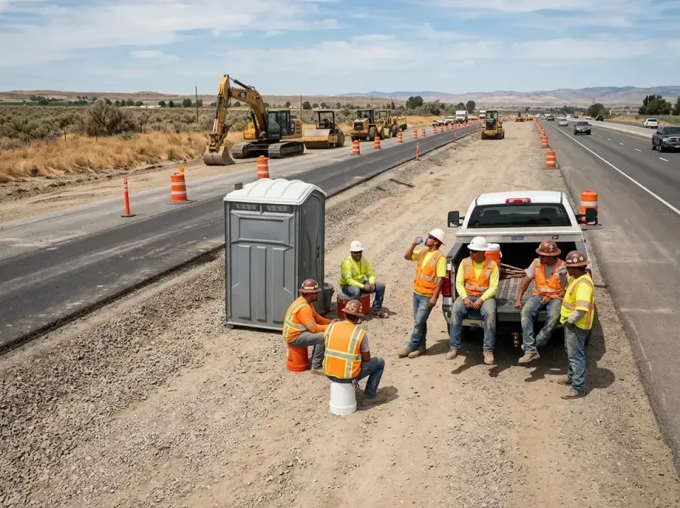 highway-road-construction-crew-007 — frequently asked questions, Porta Potty and Restroom Rentals in Winterville, GA